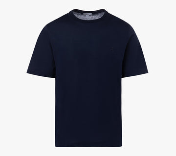 Zilli Navy T-shirt with Micro Griffon Embroidery