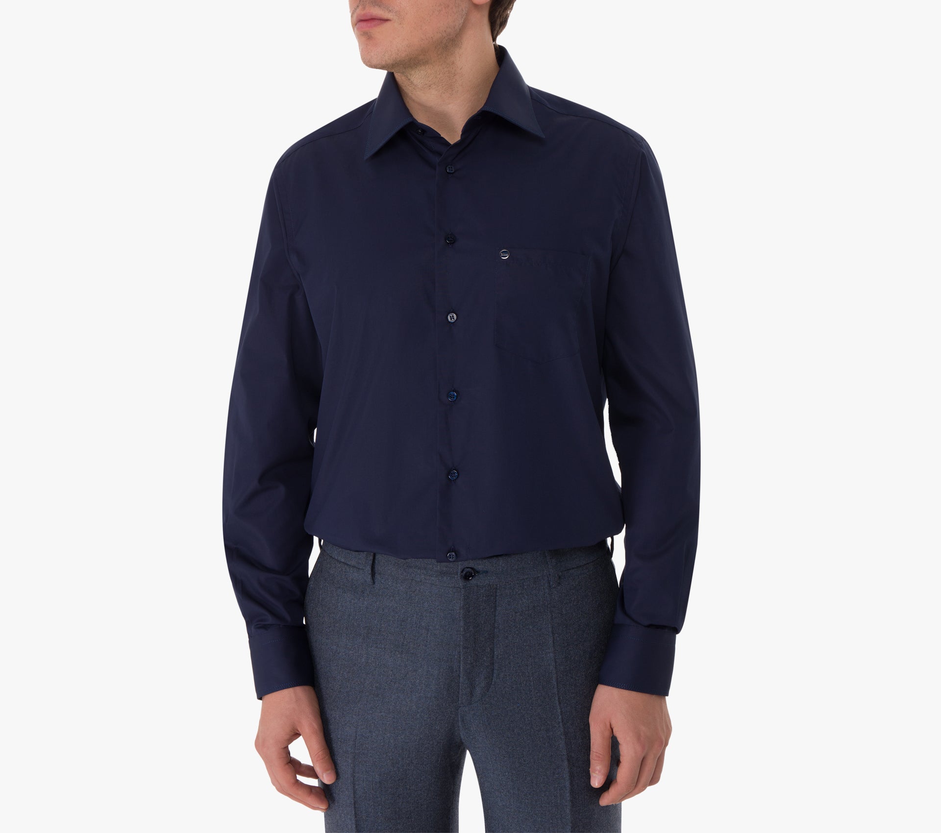 Classic Long Sleeves with Triple Stitching