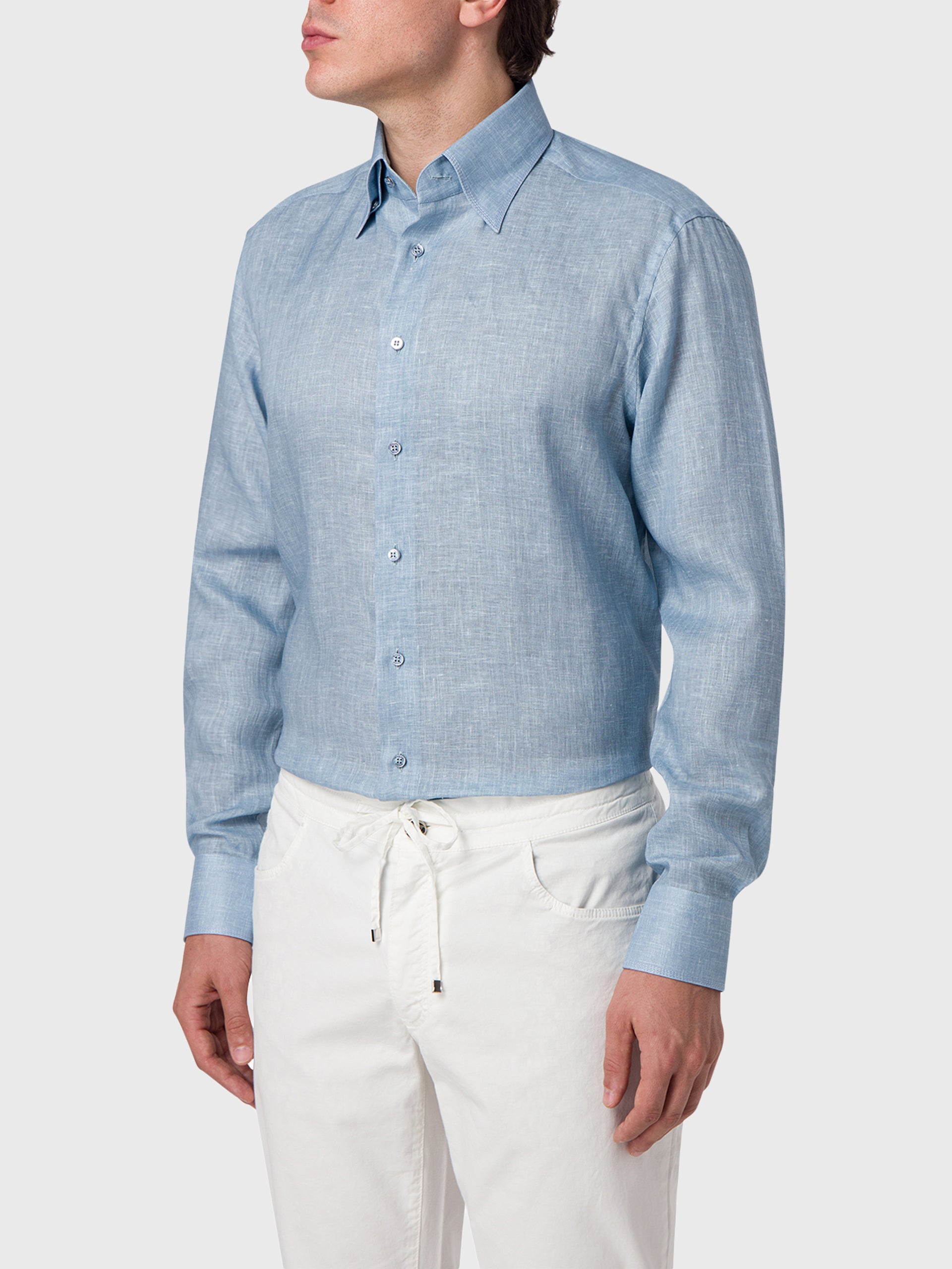 Triple Stitching Longe Sleeve Shirt