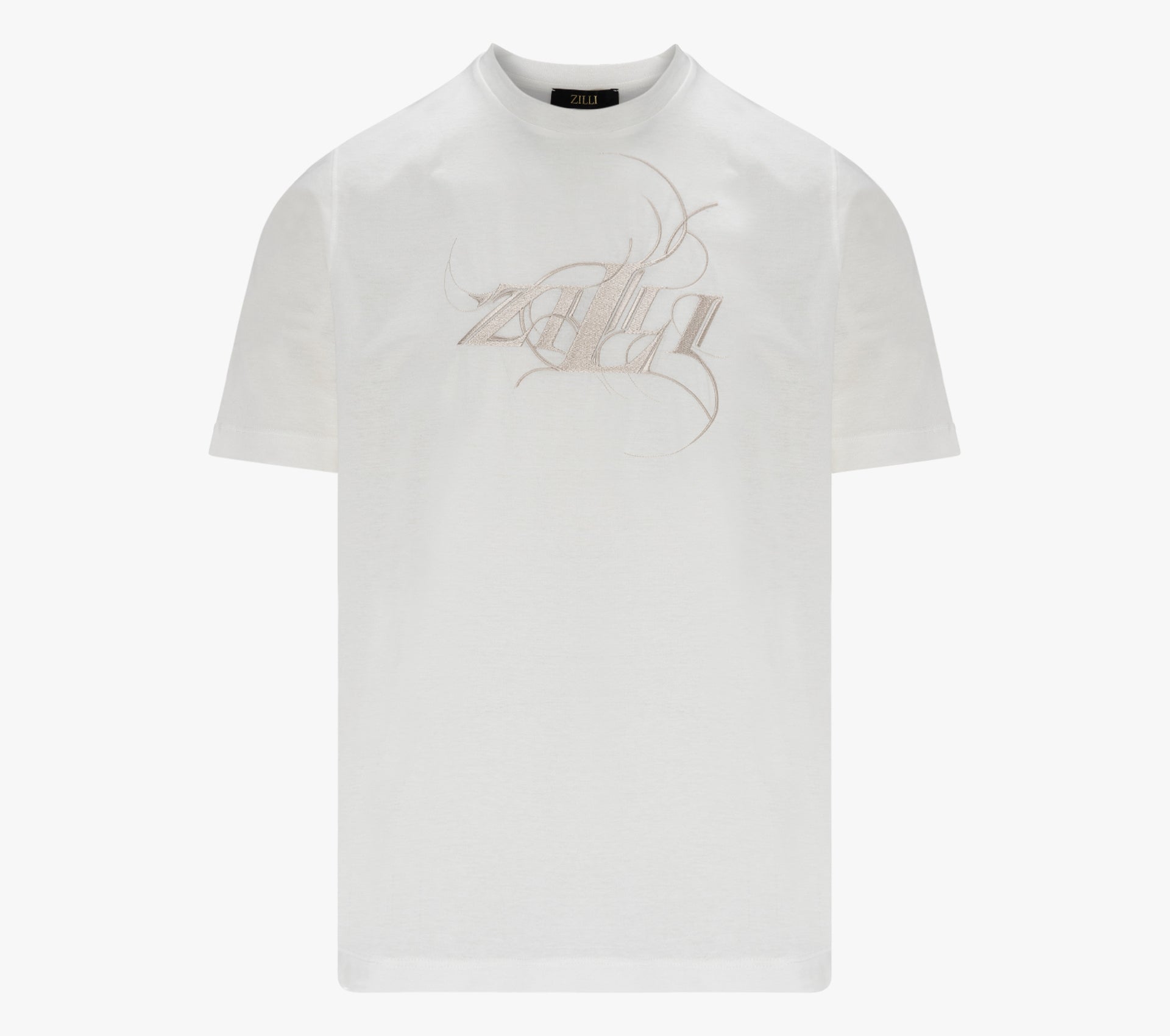 T-shirt with Stylized Zilli Lettering