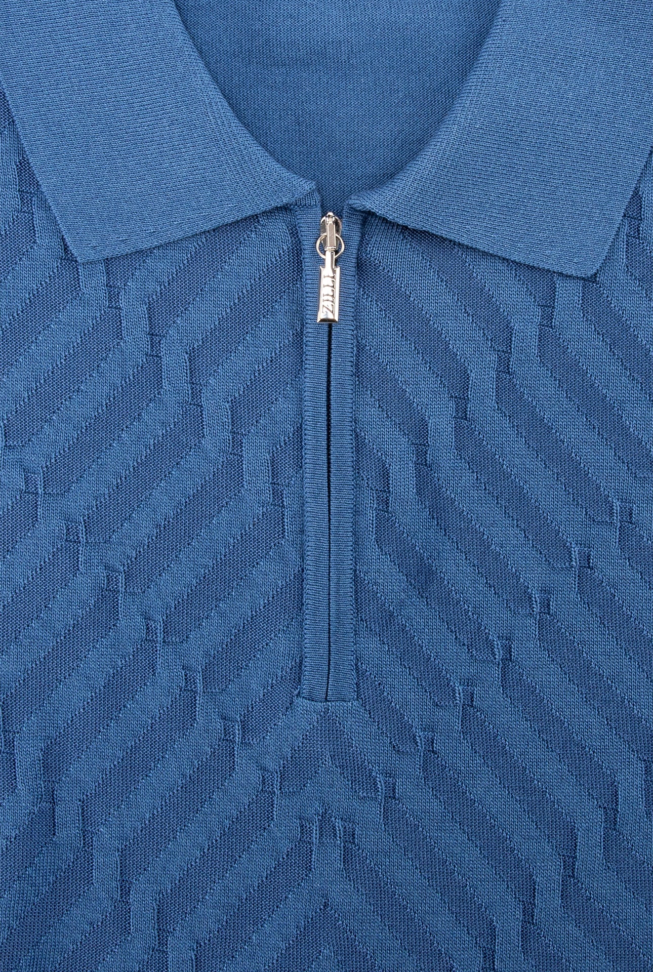 Zipped Polo Short Sleeves