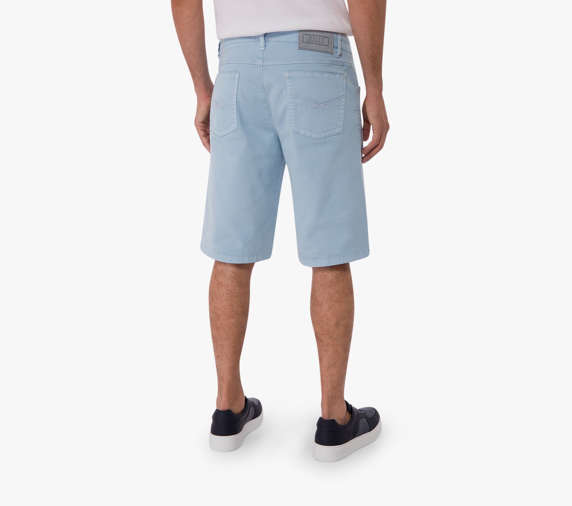 Slim Fit Cotton Shorts