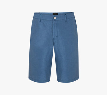 Linen and Silk Slim Fit Shorts