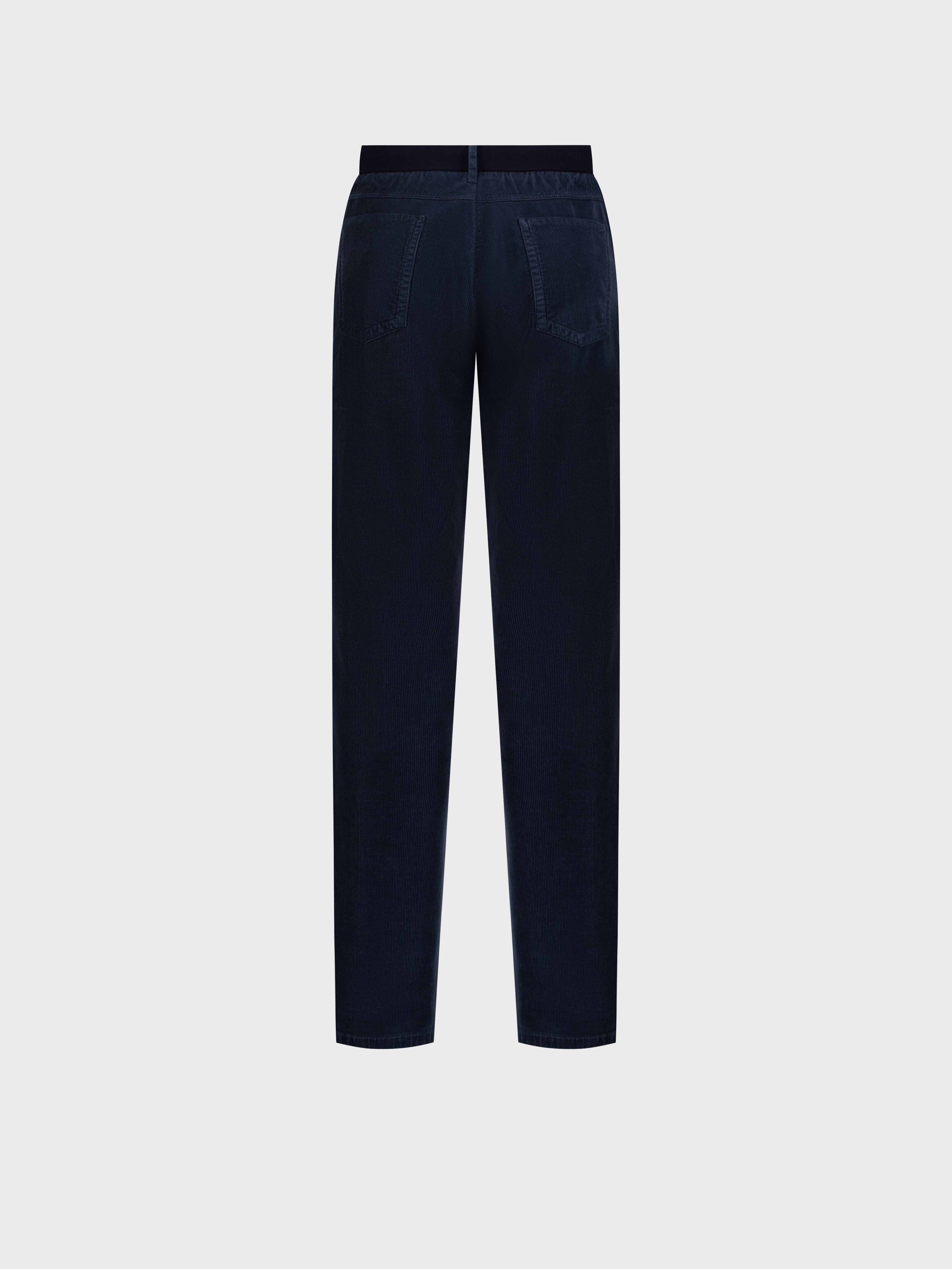 Corduroy Jeans in Cotton Blue Jeans