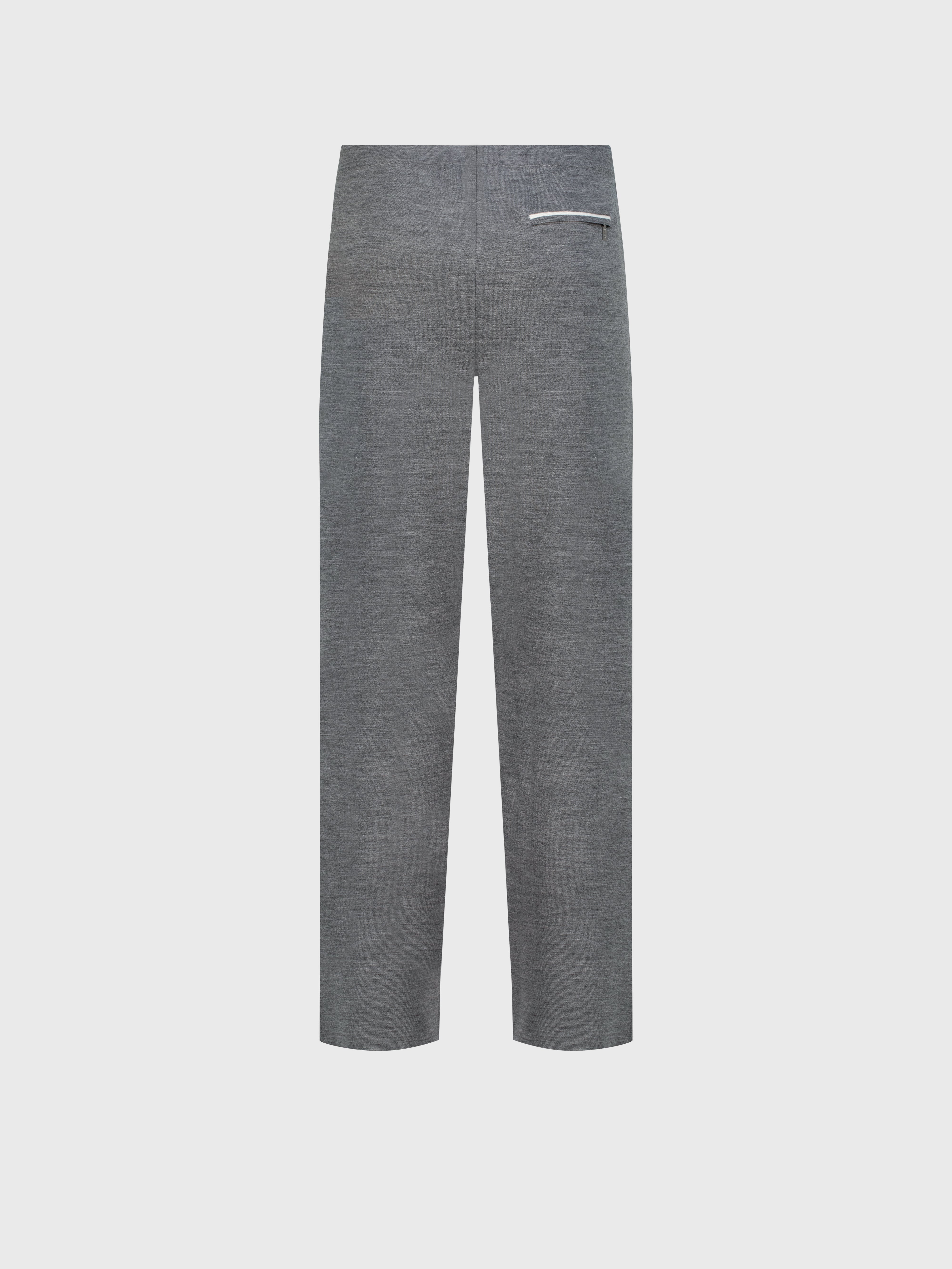 Jogging Suit with Geometric Pattern Light Charcoal