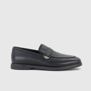 Deerskin Slip-On Black