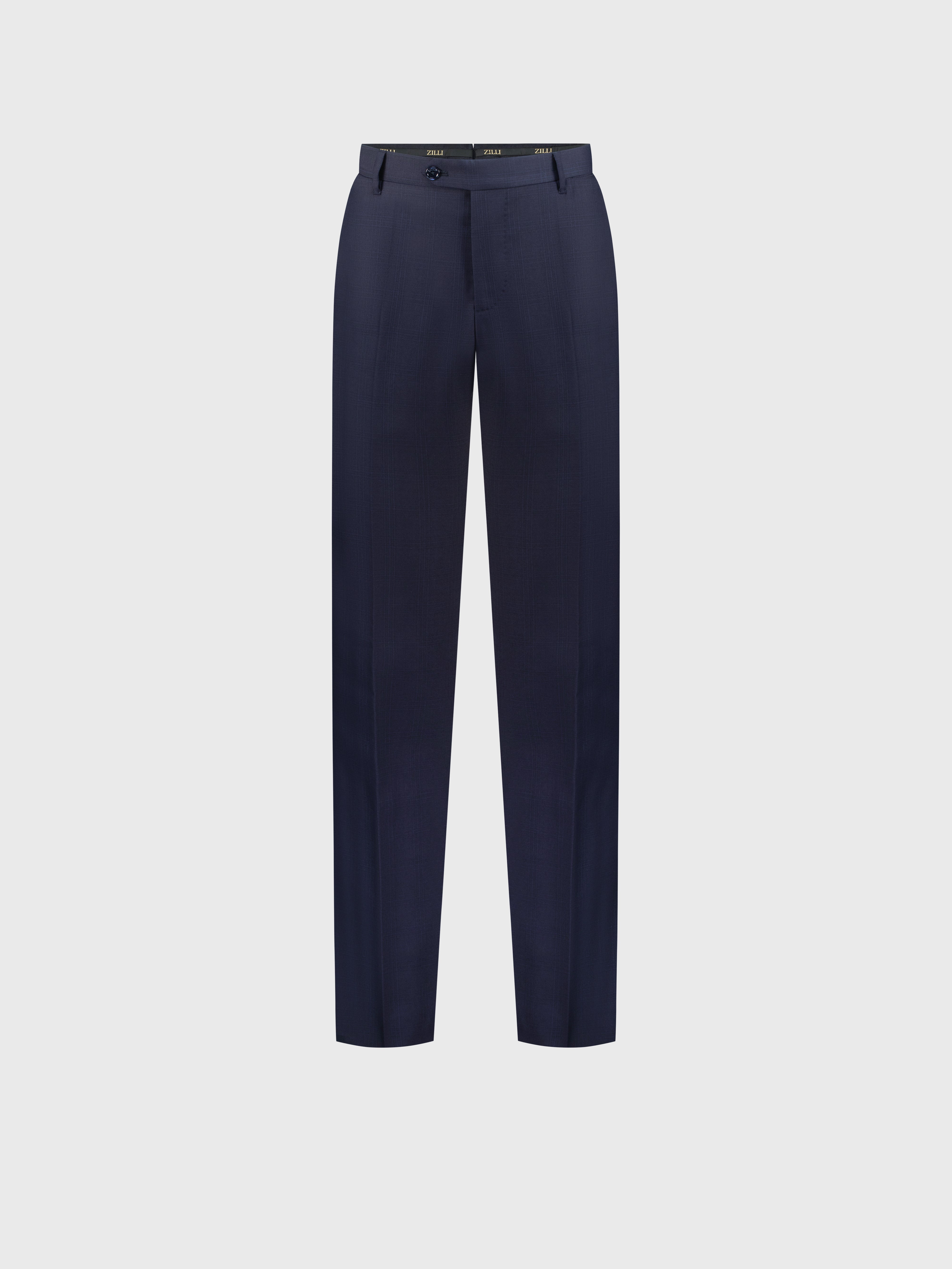Formal Wool Suit Dark Navy
