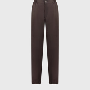 Wool Trousers Brown