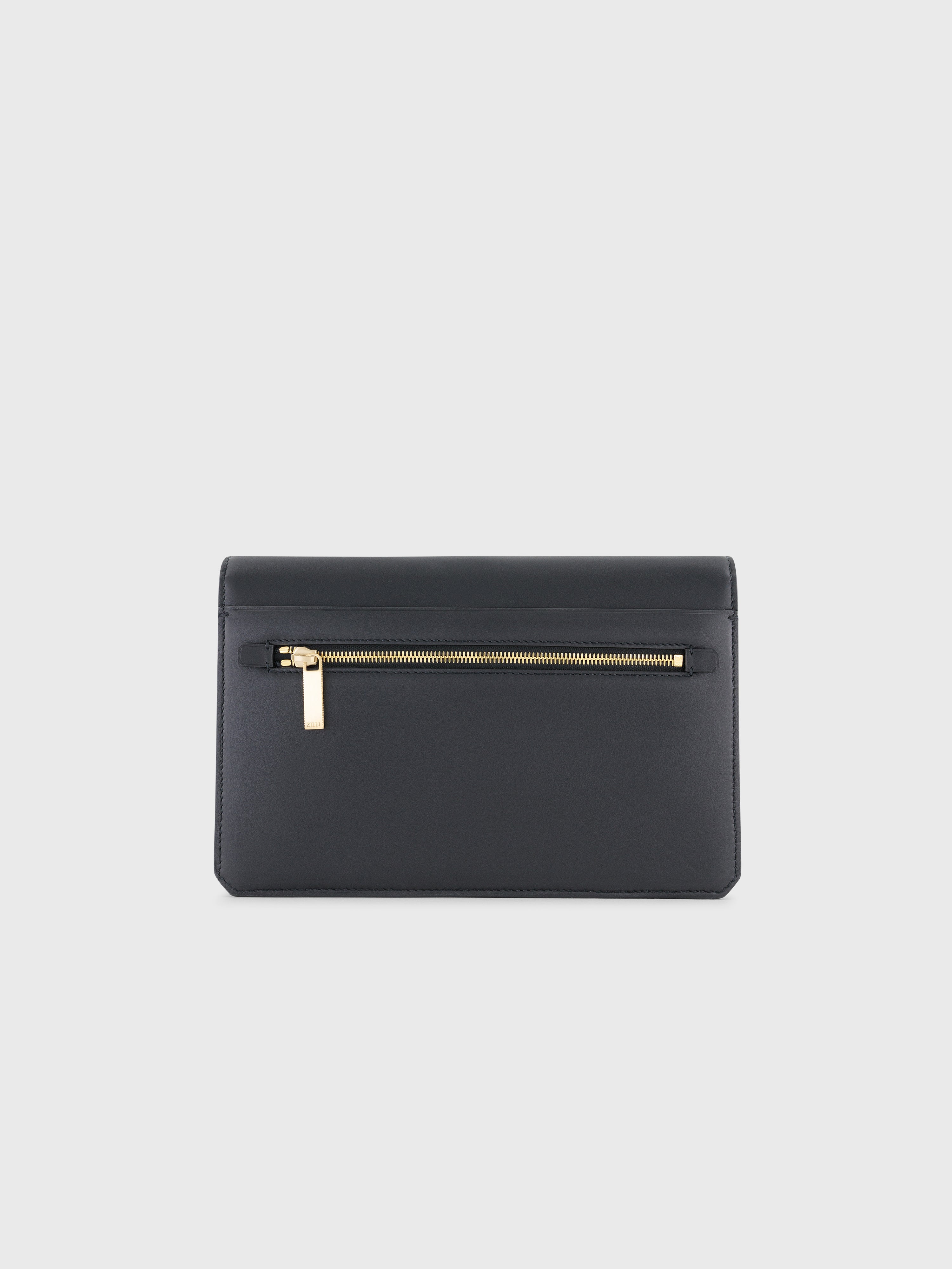 Calfskin Clutch Bag Black