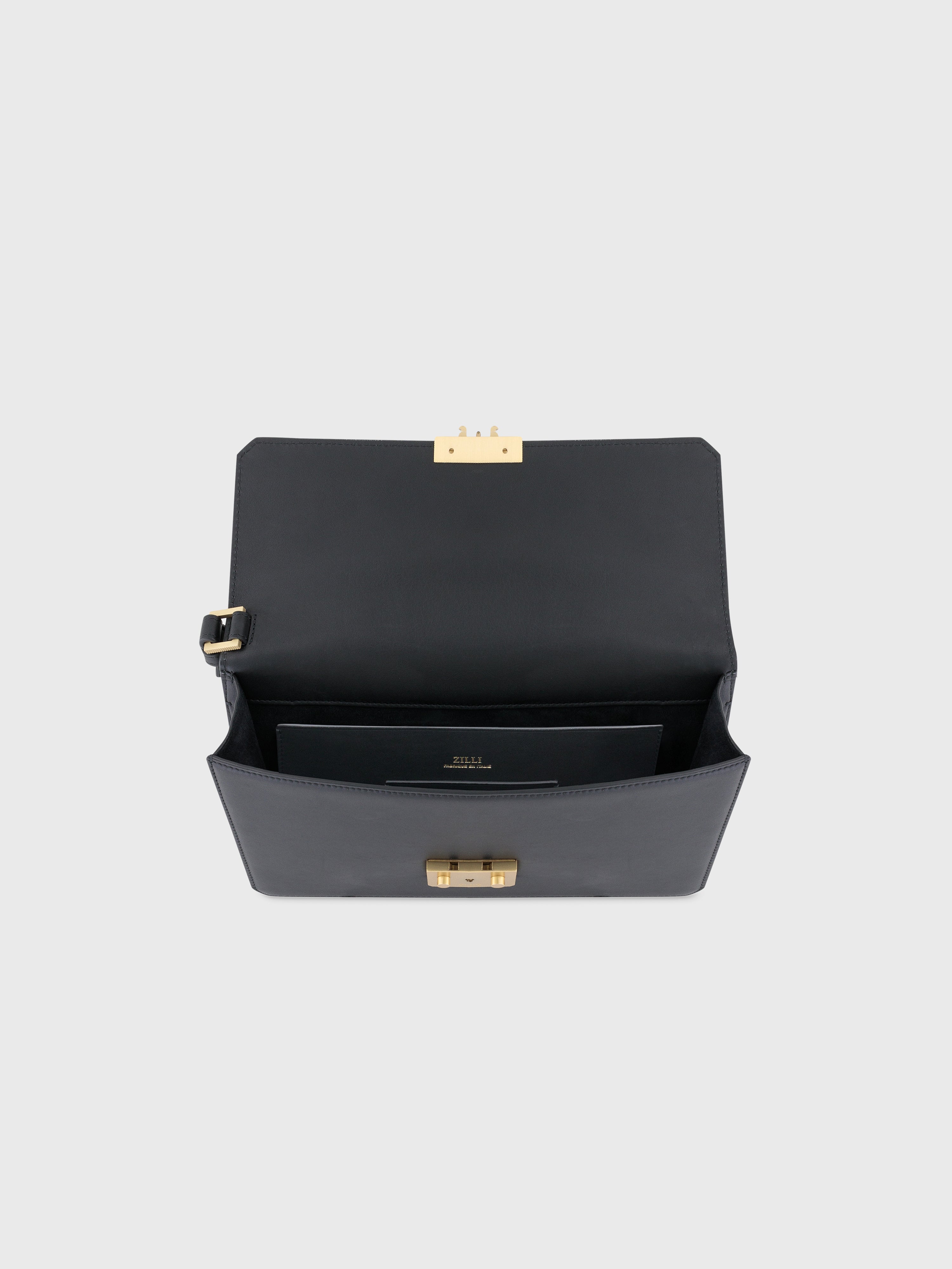 Calfskin Clutch Bag Black