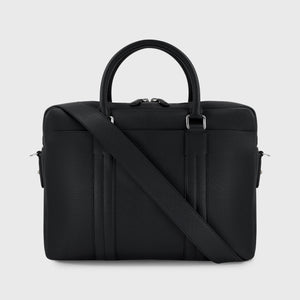 Чемодан из зернистой телячьей кожи - Черный