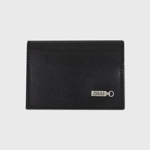 ZILLI Держатель для карт с отделкой - Черный