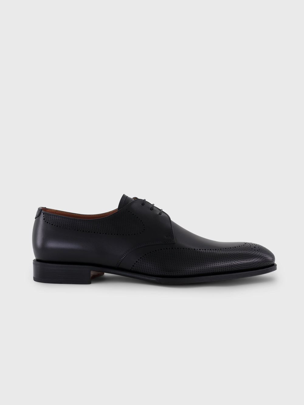 Leather Oxford Shoes - Black