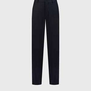 Wool Trousers - Blue Navy