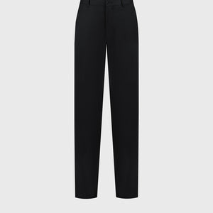 Wool Trousers - Black
