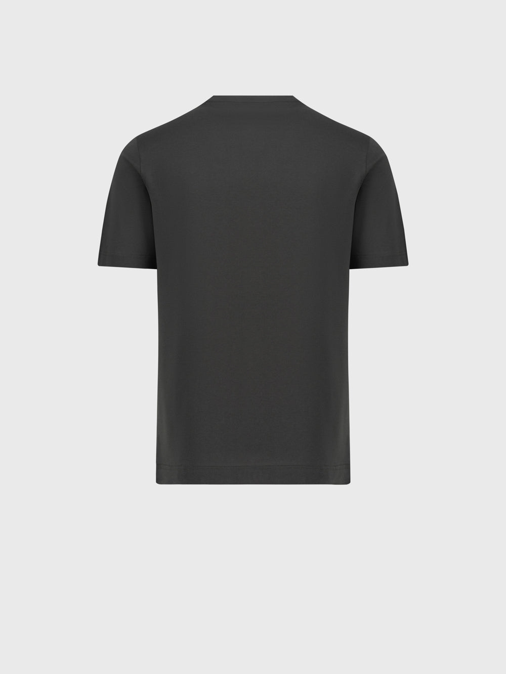 "Maison ZILLI EST 1965" Embroidery Cotton Shirt - Deep Military
