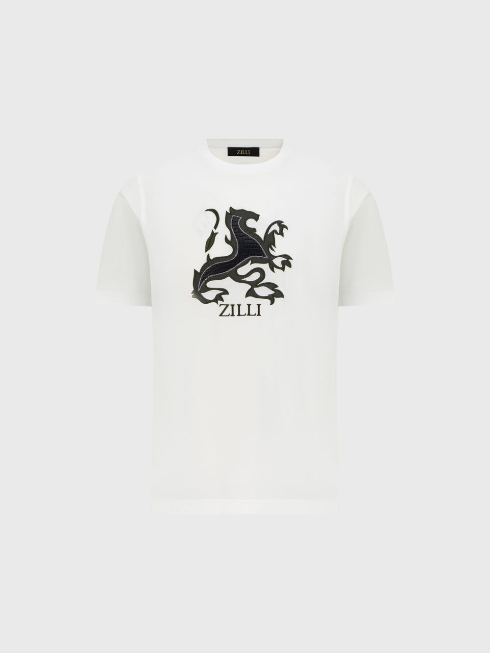 Logo-Embroidered T-Shirt - White