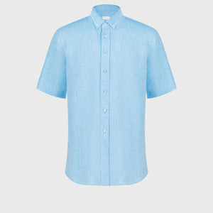 Linen Shirt - Peacock
