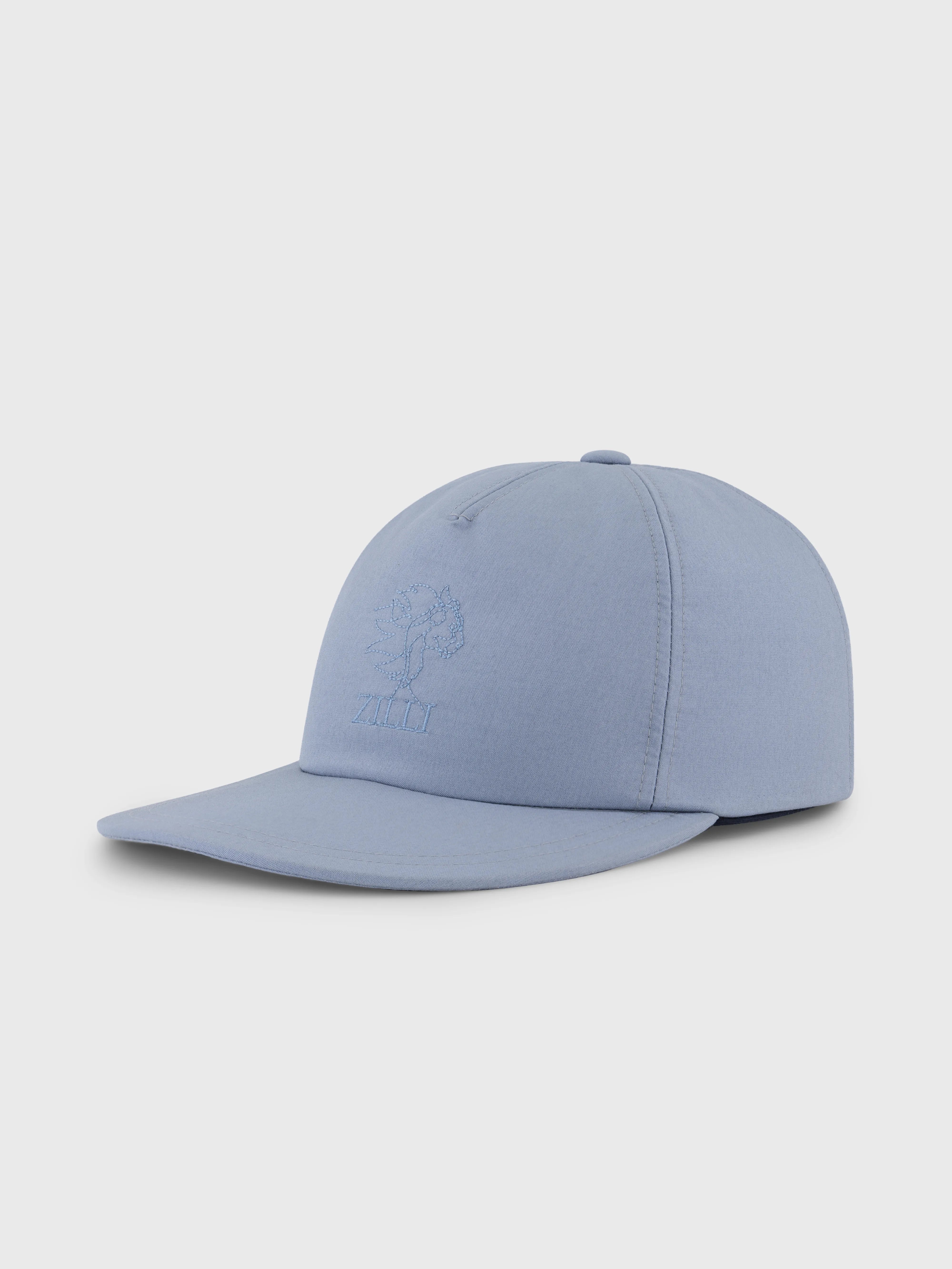 "ZILLI Big Lion" Cap - Smoke Blue