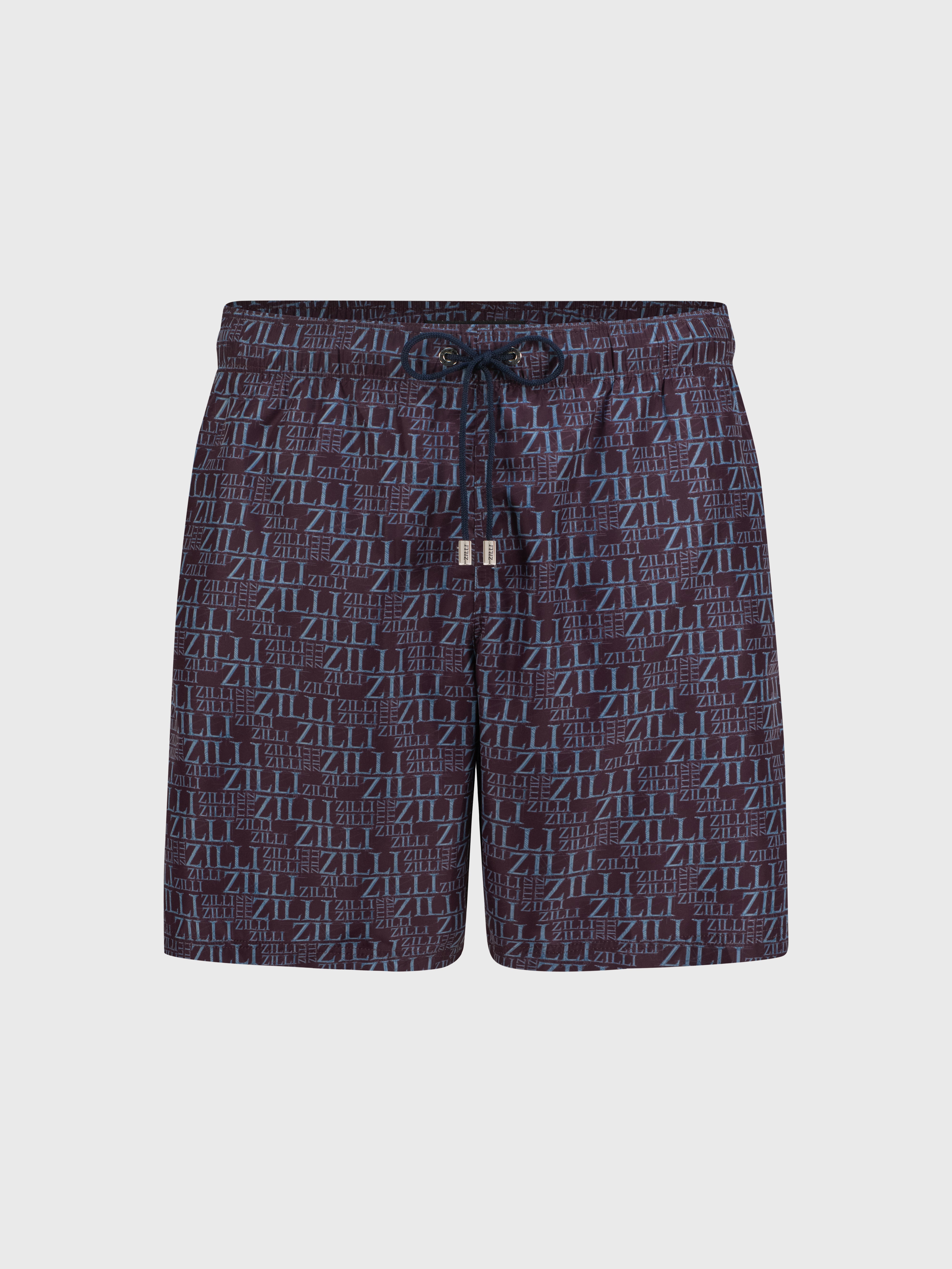 ZILLI Swim Shorts - Deep Cherry