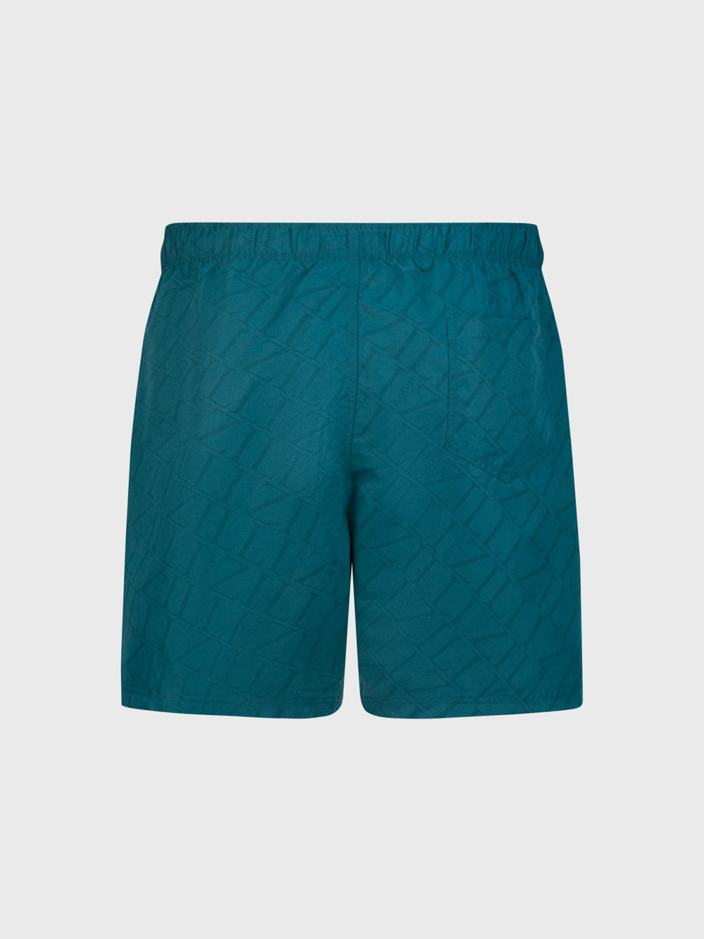 "Maison ZILLI EST 1965" Swim Shorts - Peacock