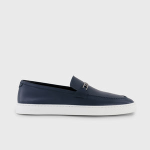 Leather Loafers - Dark Navy