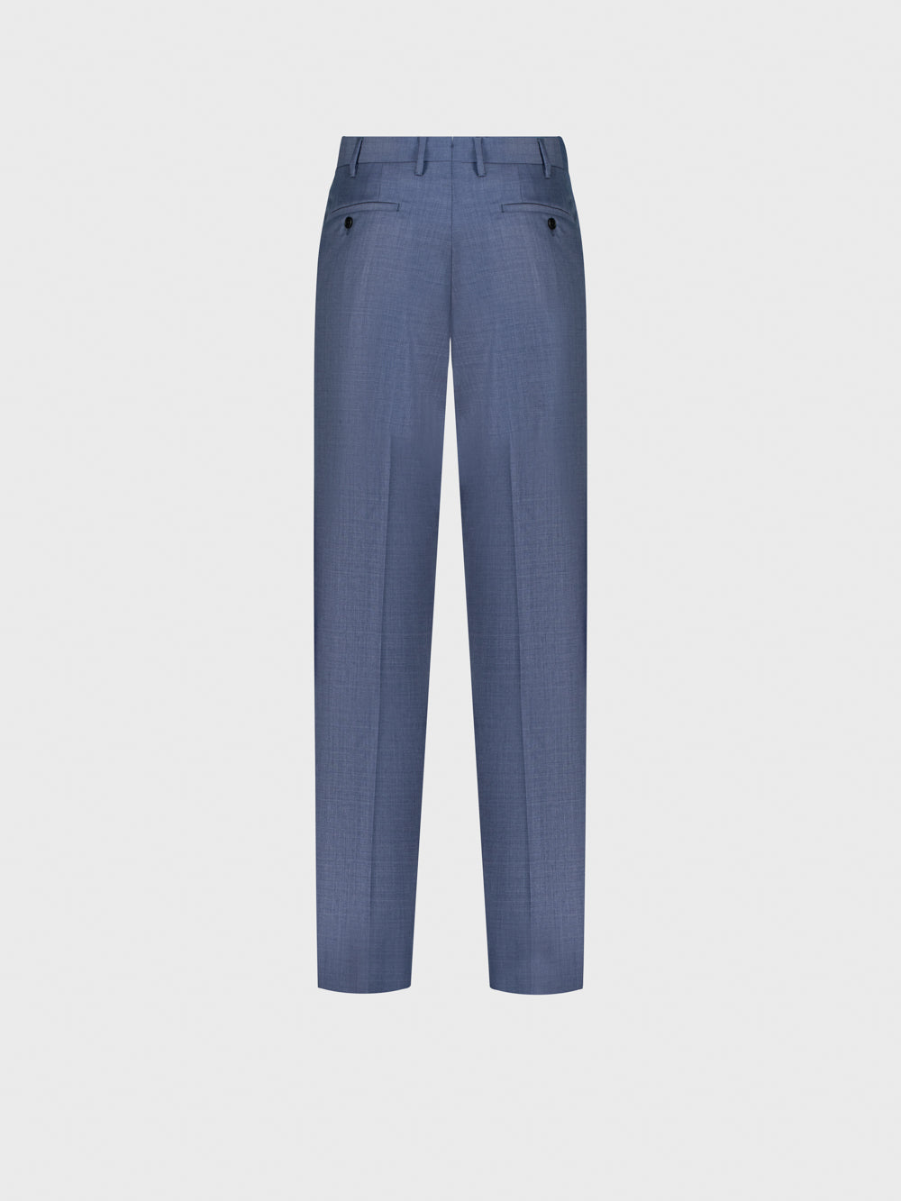 Formal Virgin Wool Suit - Pale Blue Onyx