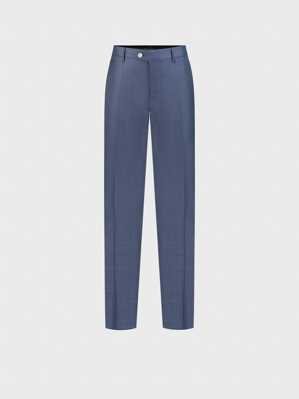 Formal Virgin Wool Suit - Pale Blue Onyx