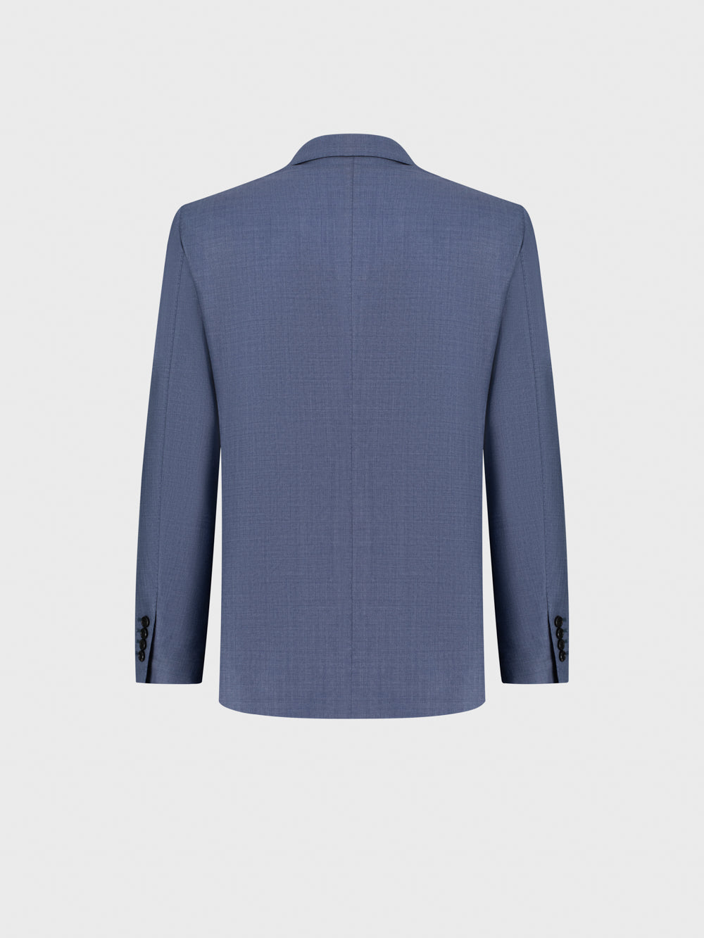 Formal Virgin Wool Suit - Pale Blue Onyx