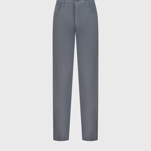 Denim Jean with ZILLI Embroidered Back Pocket - Dark Sage