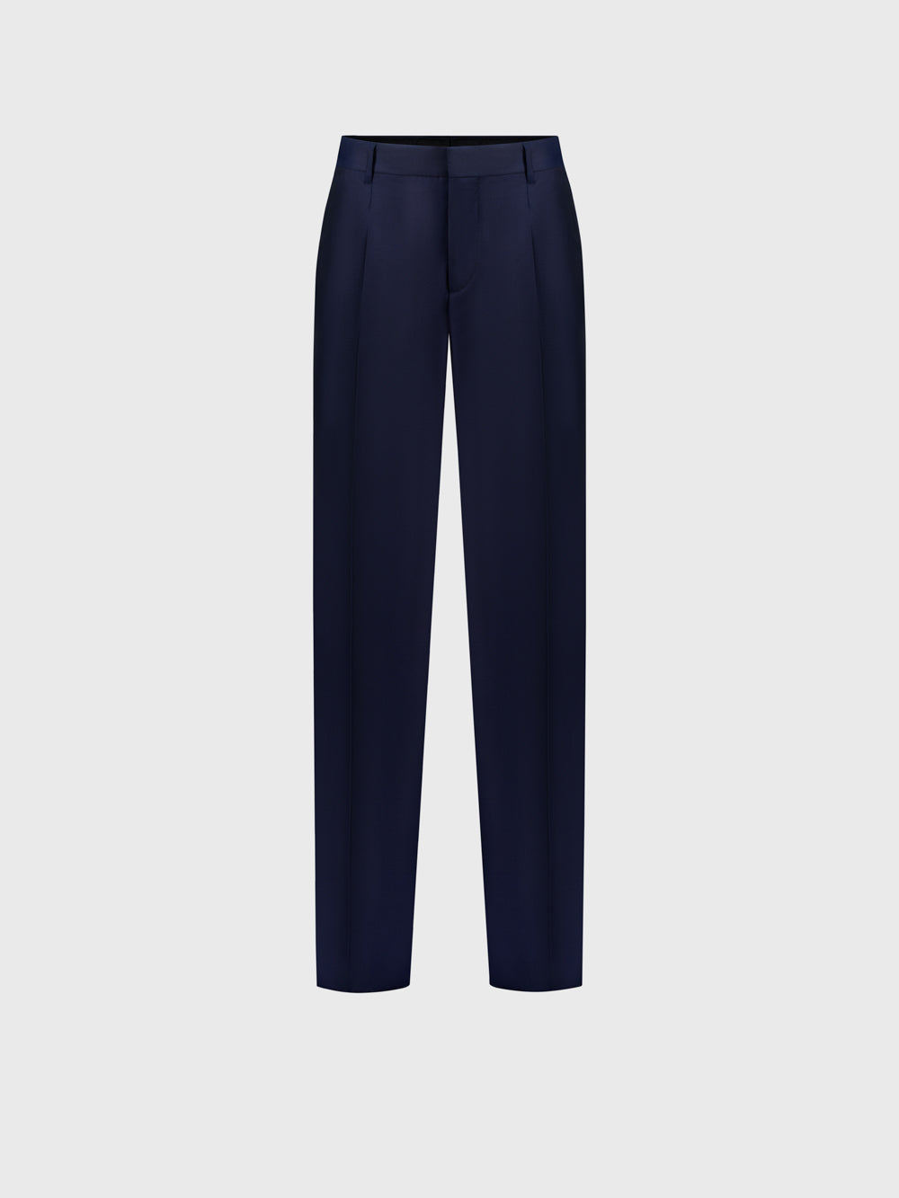 Monochrome Trousers - Dark Navy