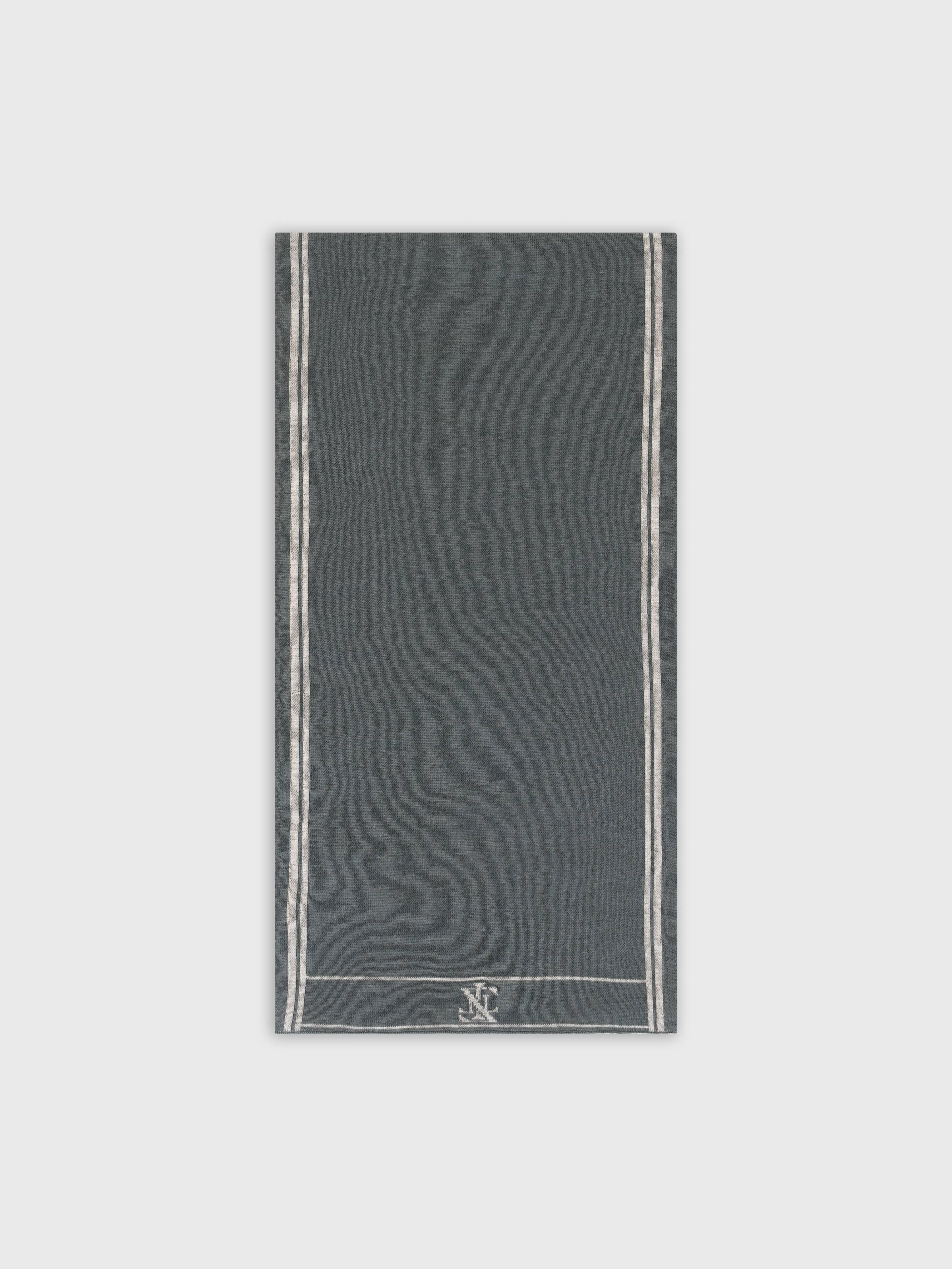 70% Wool 30% Silk Scarf - Winter Eucaliptum