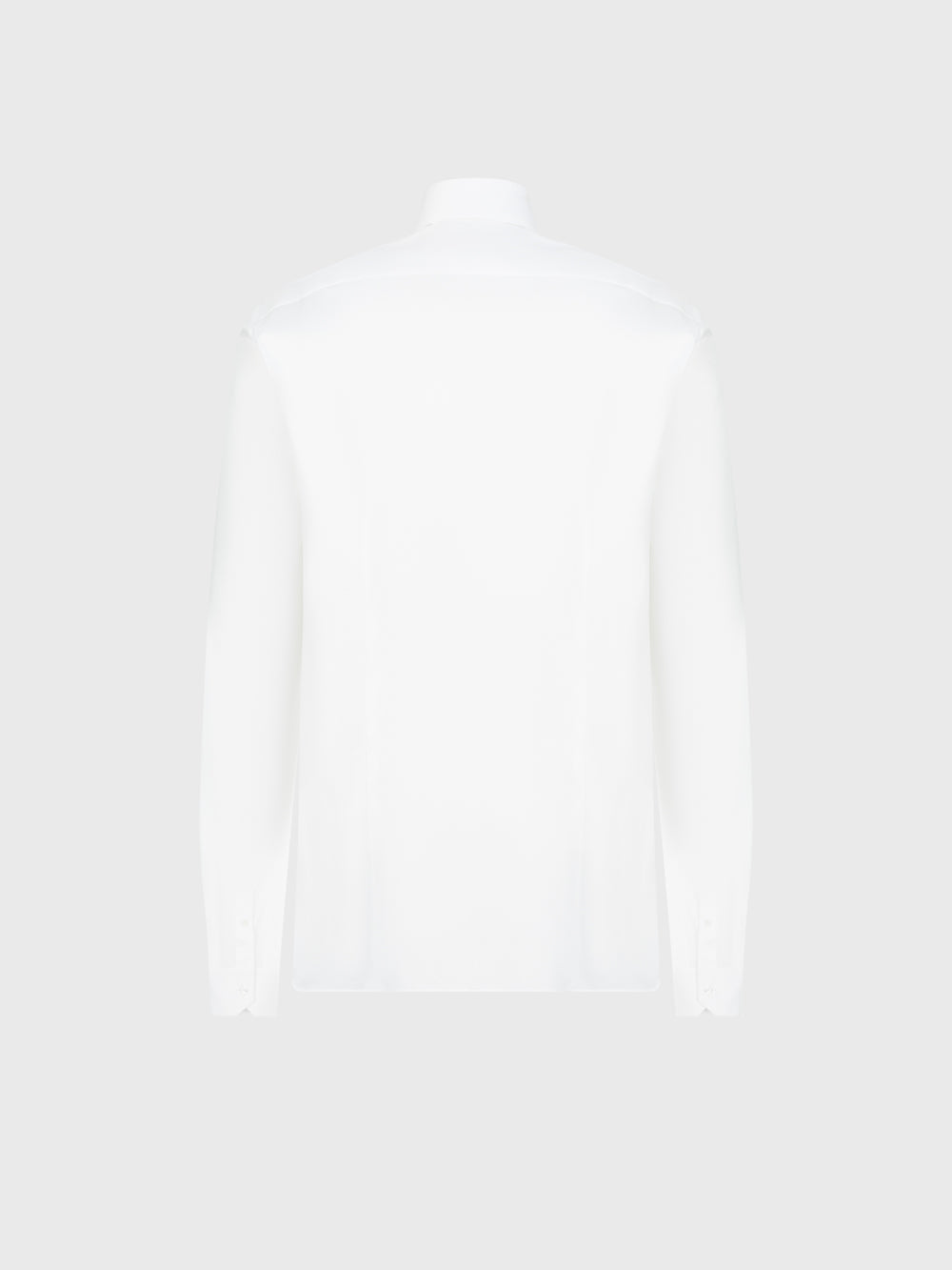 قميص قطني رسمي - أبيض