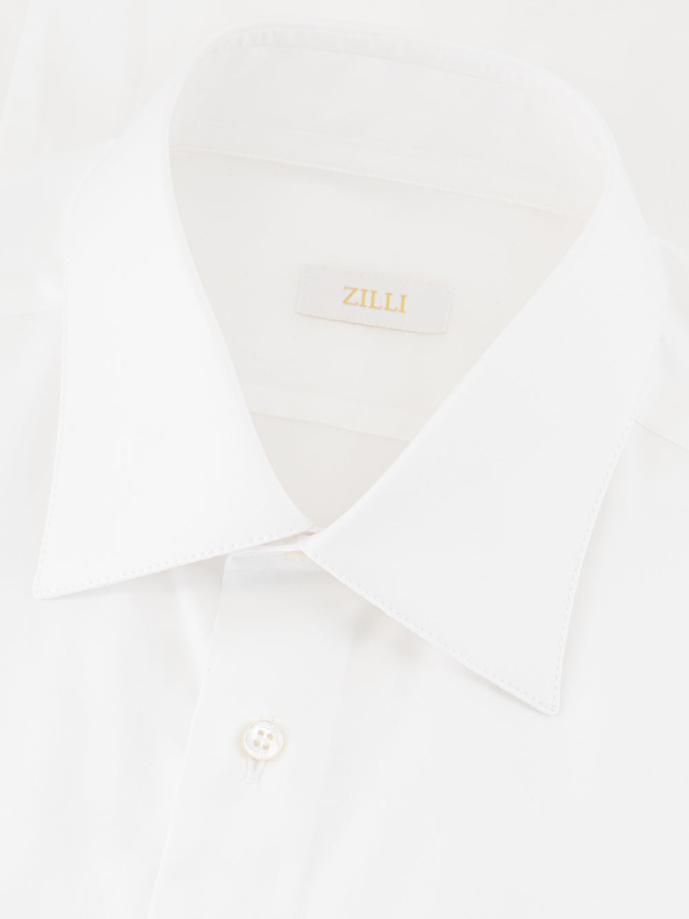 قميص قطني رسمي - أبيض