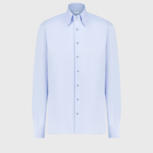 قميص قطني رسمي - أزرق سماوي