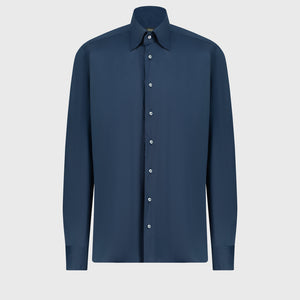Stretch Formal Shirt - Blue Navy