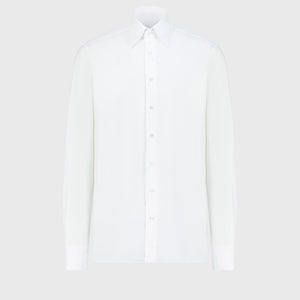 Plain Formal Shirt - White