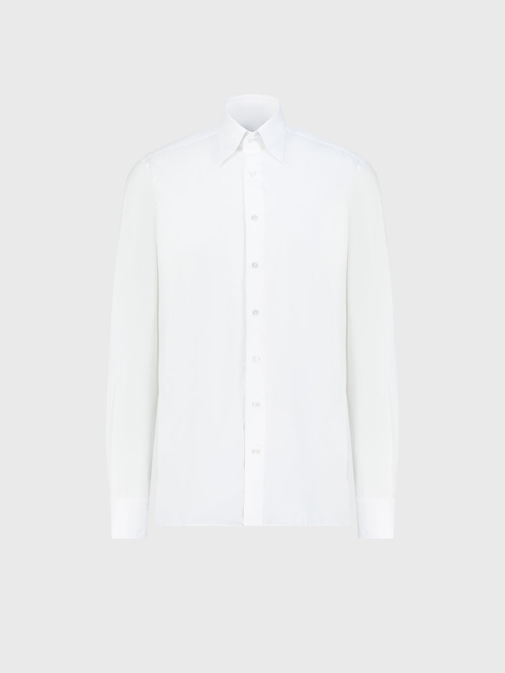 Plain Formal Shirt - White