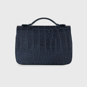 Crocodile Leather Clutch Bag