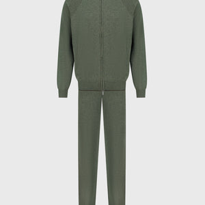 Jogging Suit Set - Zip Jacket and Pant - Winter Eucaliptum