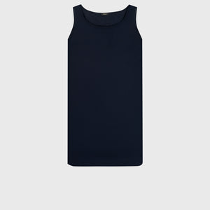 Pure Cotton Essential Tank Top - Blue Navy