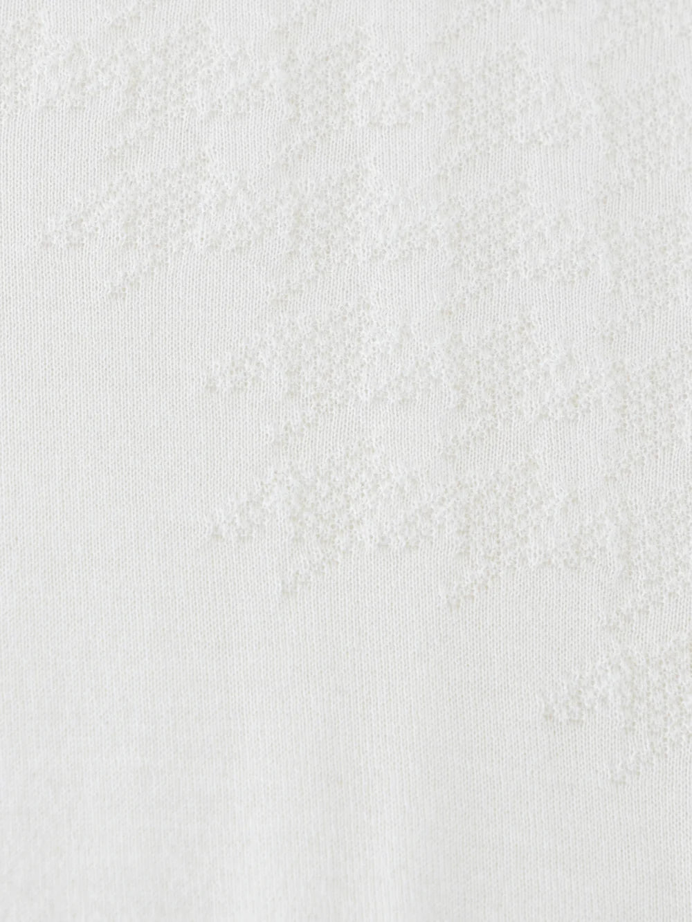 Angled Panel Polo Half-Zip Knit with Crocodile Leather Trim – Blond Fawn