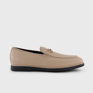 Deerskin Leather Loafers – Blond Fawn
