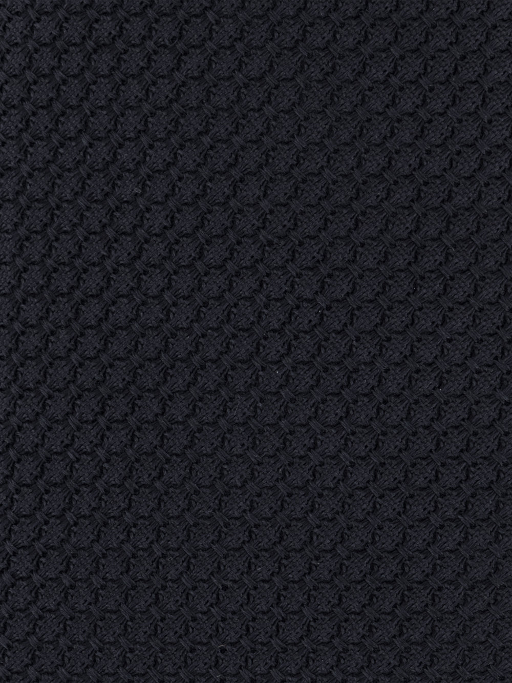 100% Silk Knitted texture Tie – Dark Navy