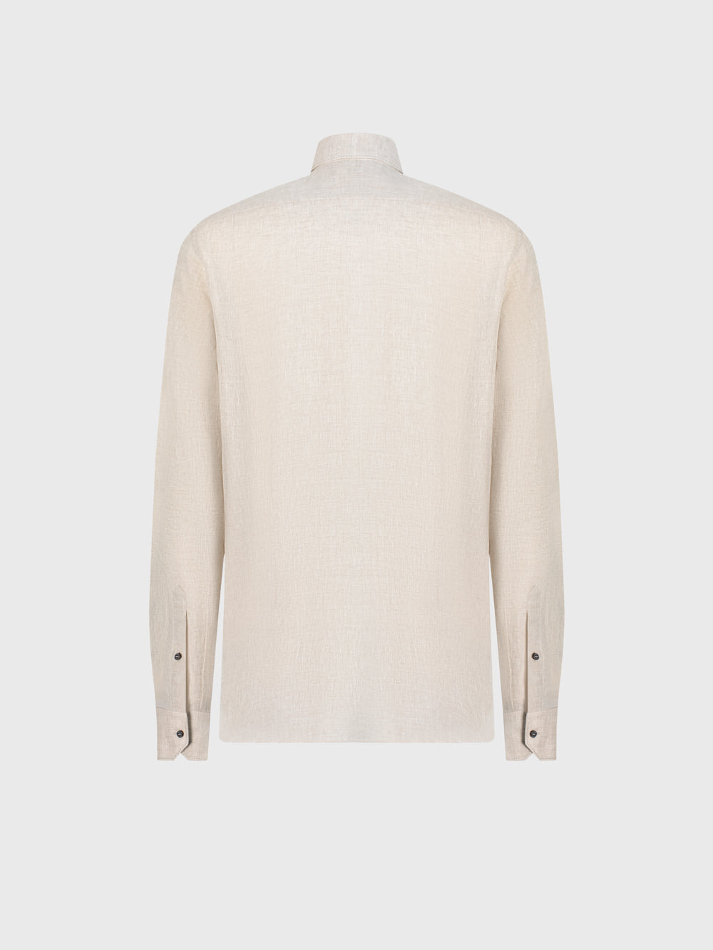 Linen Formal Shirt - Pale Fawn