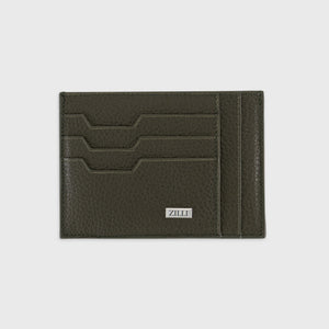 Palladium Hardware Calfskin Card Holder