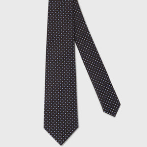 Wool Silk Tie - Alpaca