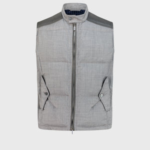 Wool, Silk & Lambskin Gilet