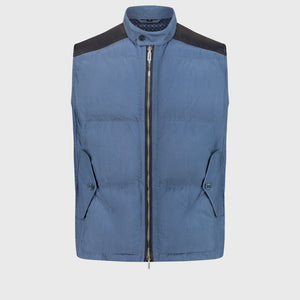 Silk & Lambskin Gilet