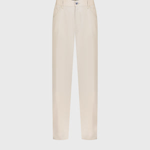 Slim Fit Cotton Blend Trousers